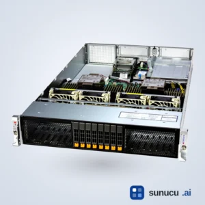 Intel® Xeon® 6700/6500 serisi P-core ve E-core 2U NVMe GPU Destekli Server