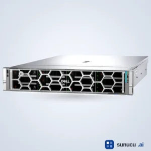 Dell PowerEdge R570 – 2U Intel Xeon 6 Tek Soketli Yüksek Yoğunluklu Raf Tipi Sunucu